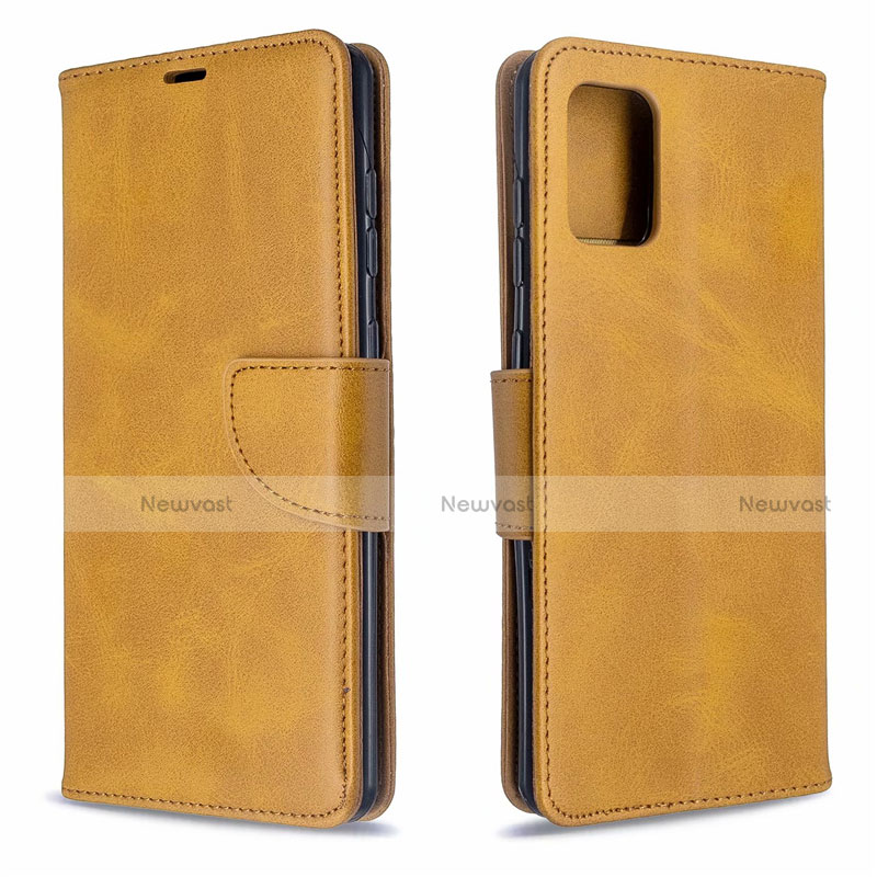 Leather Case Stands Flip Cover L16 Holder for Samsung Galaxy A71 5G