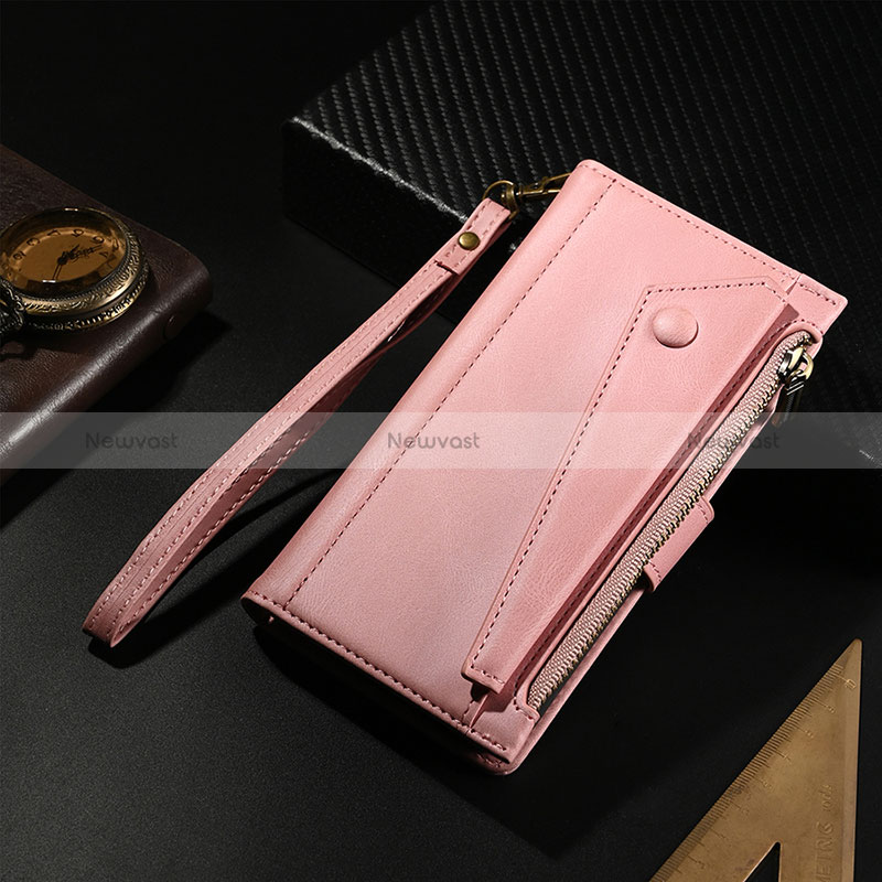 Leather Case Stands Flip Cover L17 Holder for Apple iPhone 14 Pro Max