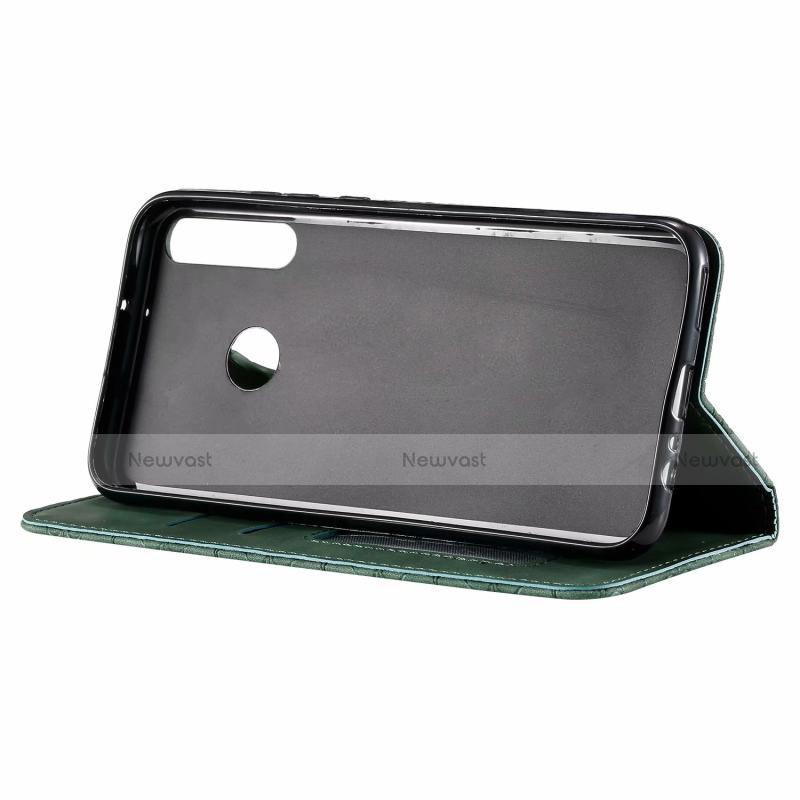 Leather Case Stands Flip Cover L17 Holder for Huawei P40 Lite E