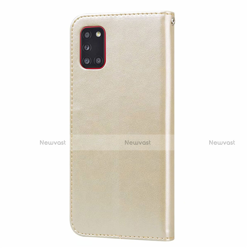 Leather Case Stands Flip Cover L17 Holder for Samsung Galaxy A31