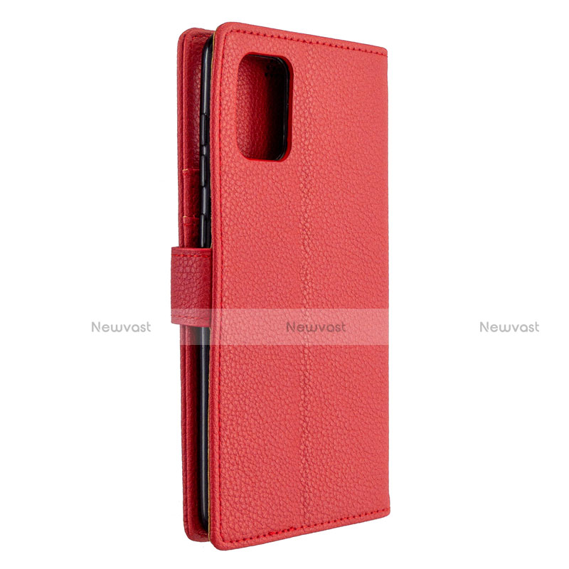 Leather Case Stands Flip Cover L22 Holder for Samsung Galaxy A71 5G