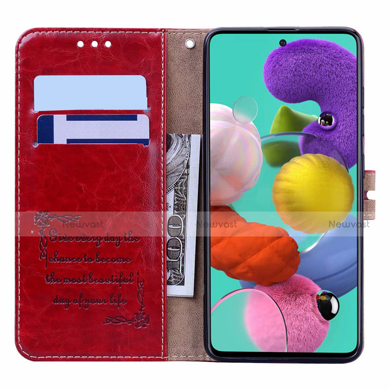 Leather Case Stands Flip Cover L23 Holder for Samsung Galaxy A71 5G