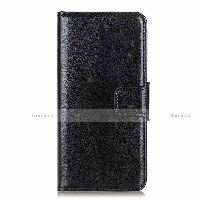 Leather Case Stands Flip Cover L25 Holder for Samsung Galaxy A71 5G Black