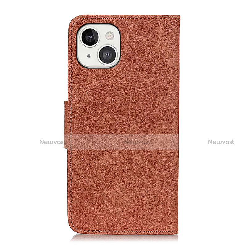 Leather Case Stands Flip Cover L27 Holder for Apple iPhone 14