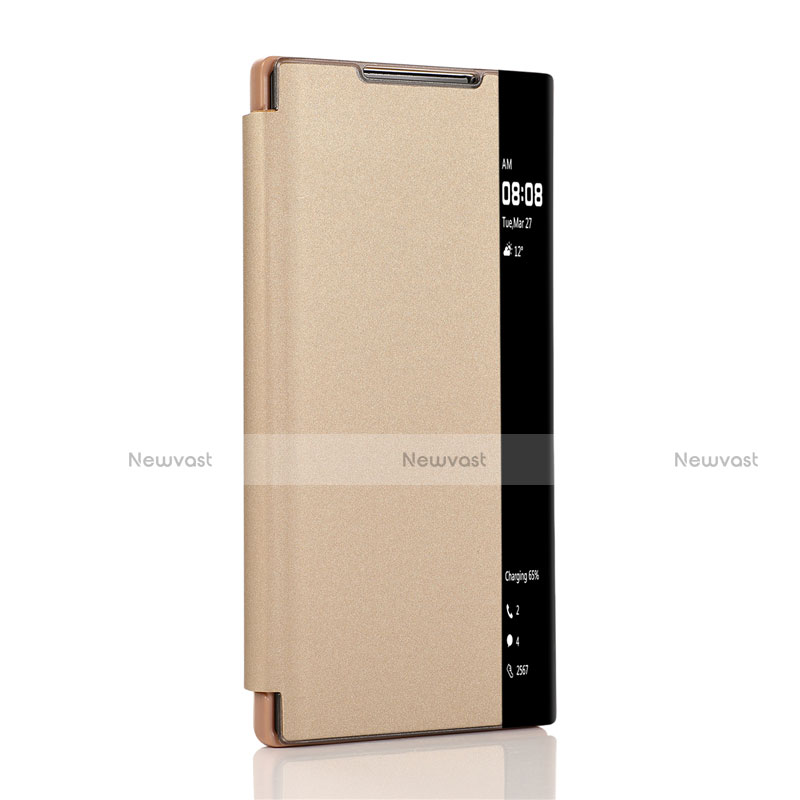 Leather Case Stands Flip Cover N01 Holder for Samsung Galaxy Note 20 Ultra 5G