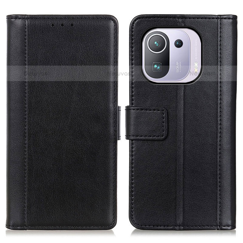 Leather Case Stands Flip Cover N02P Holder for Xiaomi Mi 11 Pro 5G