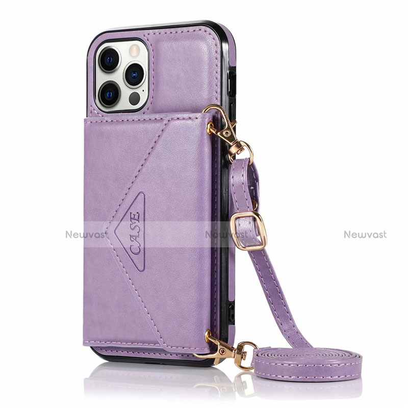 Leather Case Stands Flip Cover N03 Holder for Apple iPhone 12 Pro Max