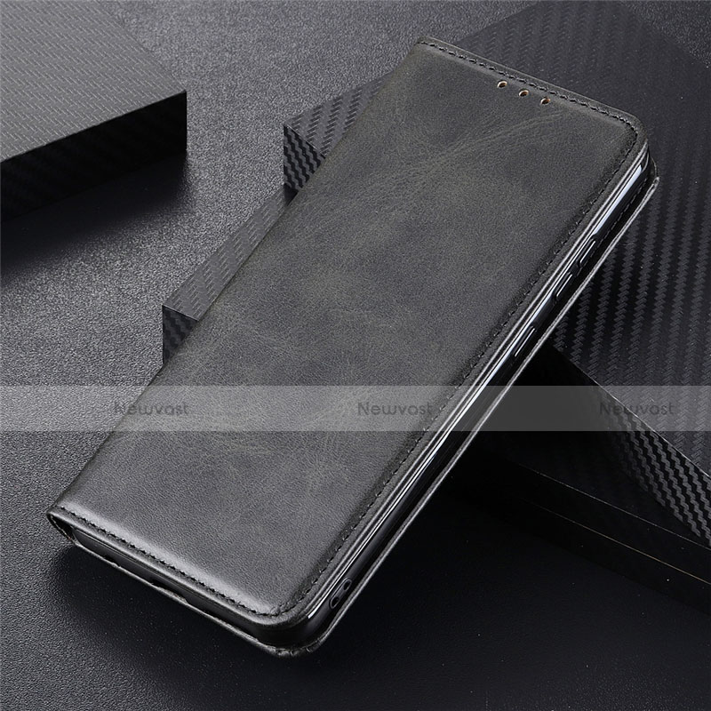 Leather Case Stands Flip Cover N04 Holder for Huawei P40 Pro Black