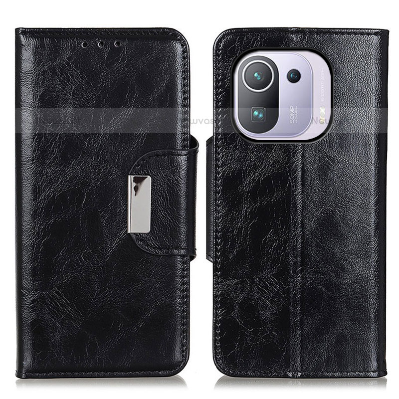 Leather Case Stands Flip Cover N04P Holder for Xiaomi Mi 11 Pro 5G