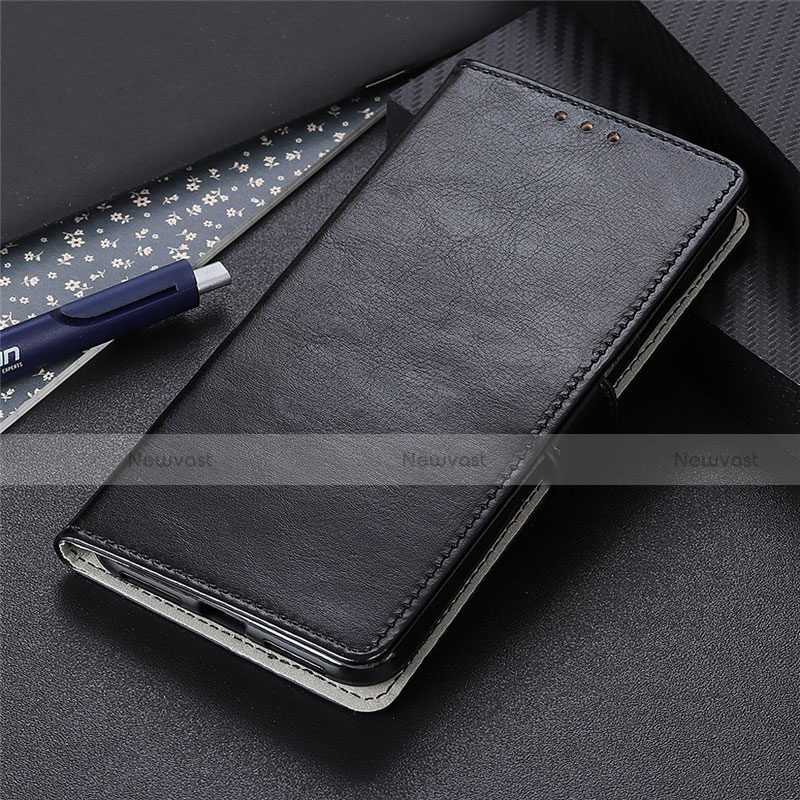 Leather Case Stands Flip Cover N07 Holder for Huawei P40 Black