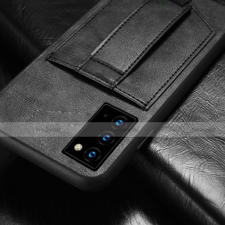 Leather Case Stands Flip Cover N08 Holder for Samsung Galaxy Note 20 5G