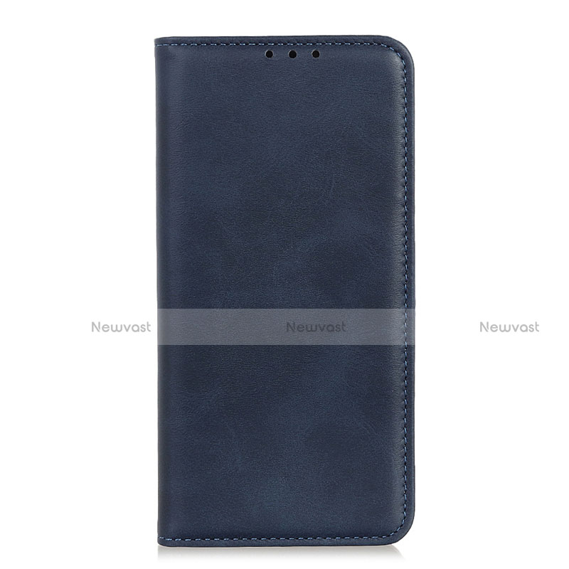 Leather Case Stands Flip Cover N09 Holder for Huawei P40 Pro+ Plus Blue