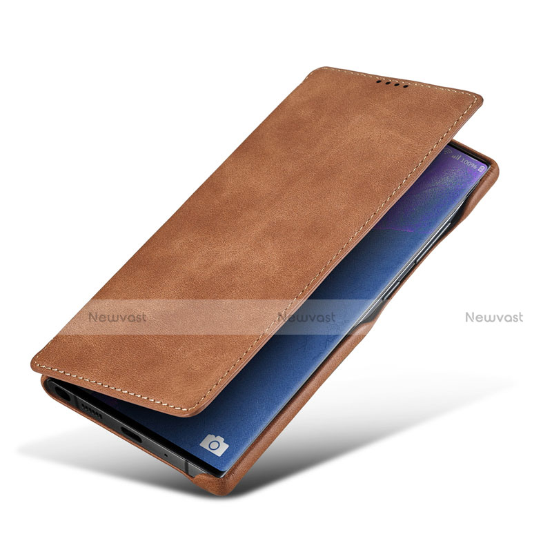 Leather Case Stands Flip Cover N09 Holder for Samsung Galaxy Note 20 5G