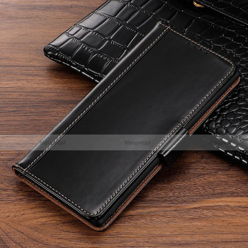 Leather Case Stands Flip Cover P01 Holder for Samsung Galaxy Note 10 Plus 5G