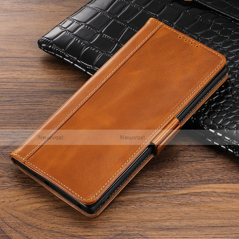 Leather Case Stands Flip Cover P01 Holder for Samsung Galaxy Note 10 Plus 5G