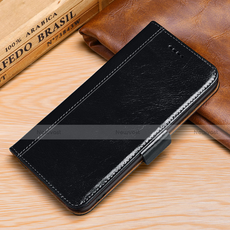 Leather Case Stands Flip Cover P01 Holder for Samsung Galaxy S9 Plus