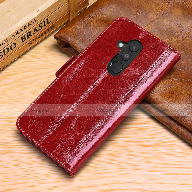 Leather Case Stands Flip Cover P02 Holder for Huawei Mate 20 Lite