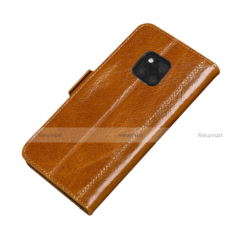 Leather Case Stands Flip Cover P03 Holder for Huawei Mate 20 Pro