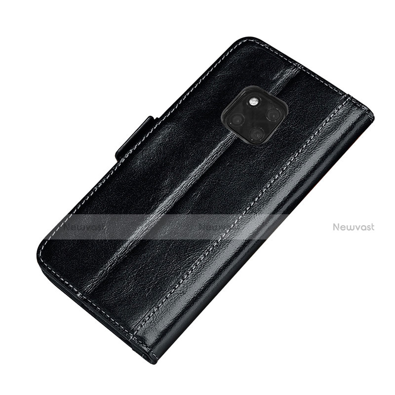 Leather Case Stands Flip Cover P03 Holder for Huawei Mate 20 Pro