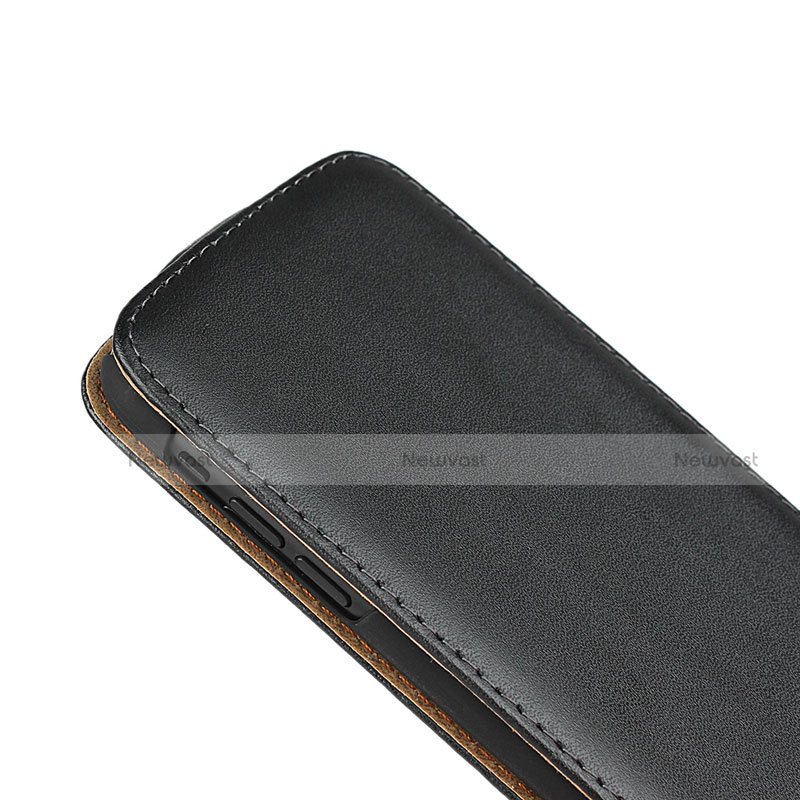 Leather Case Stands Flip Cover S01 for Apple iPhone 11 Pro Black