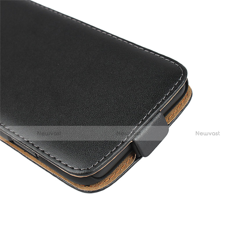 Leather Case Stands Flip Cover S01 for Apple iPhone 11 Pro Black