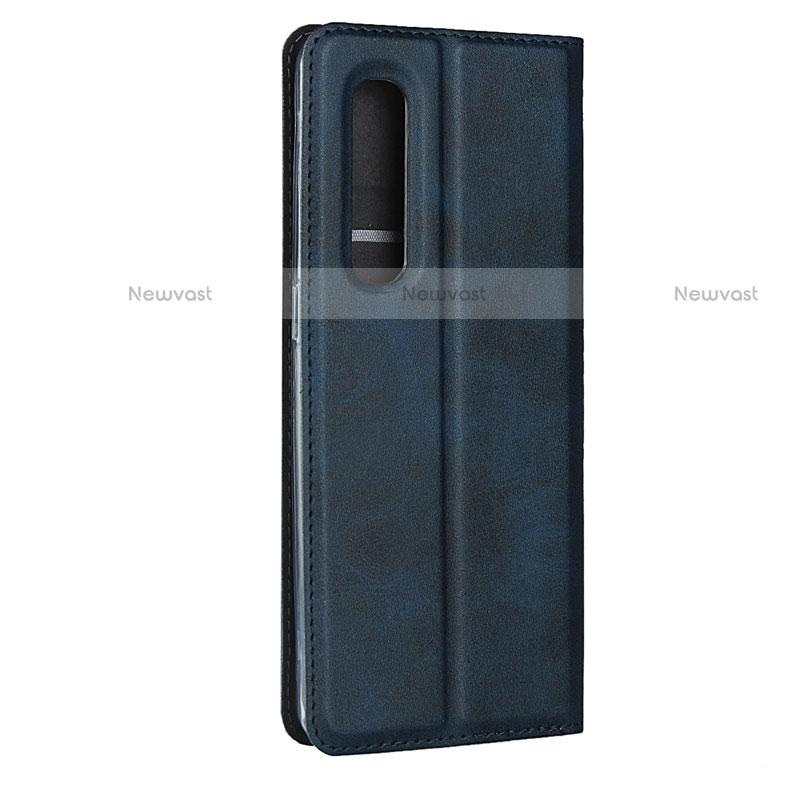 Leather Case Stands Flip Cover S02 Holder for Oppo Find X2 Pro