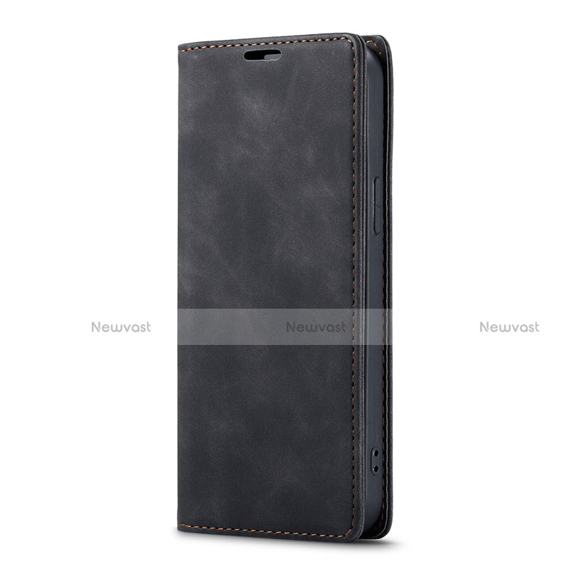 Leather Case Stands Flip Cover T01 Holder for Apple iPhone 12 Pro