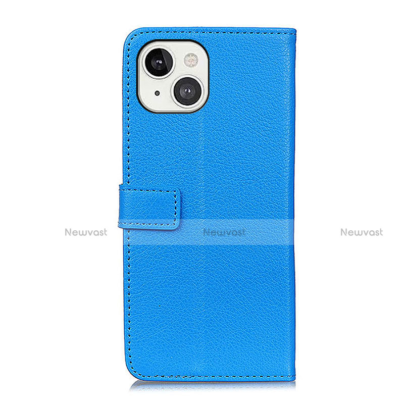 Leather Case Stands Flip Cover T01 Holder for Apple iPhone 14