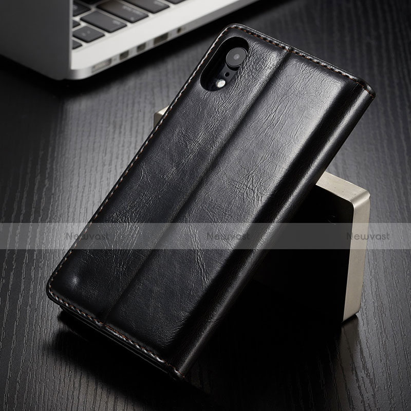 Leather Case Stands Flip Cover T01 Holder for Apple iPhone XR