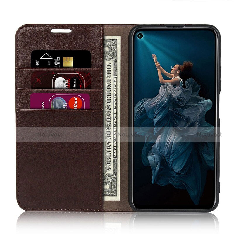 Leather Case Stands Flip Cover T01 Holder for Huawei Honor 20