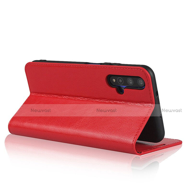 Leather Case Stands Flip Cover T01 Holder for Huawei Honor 20S