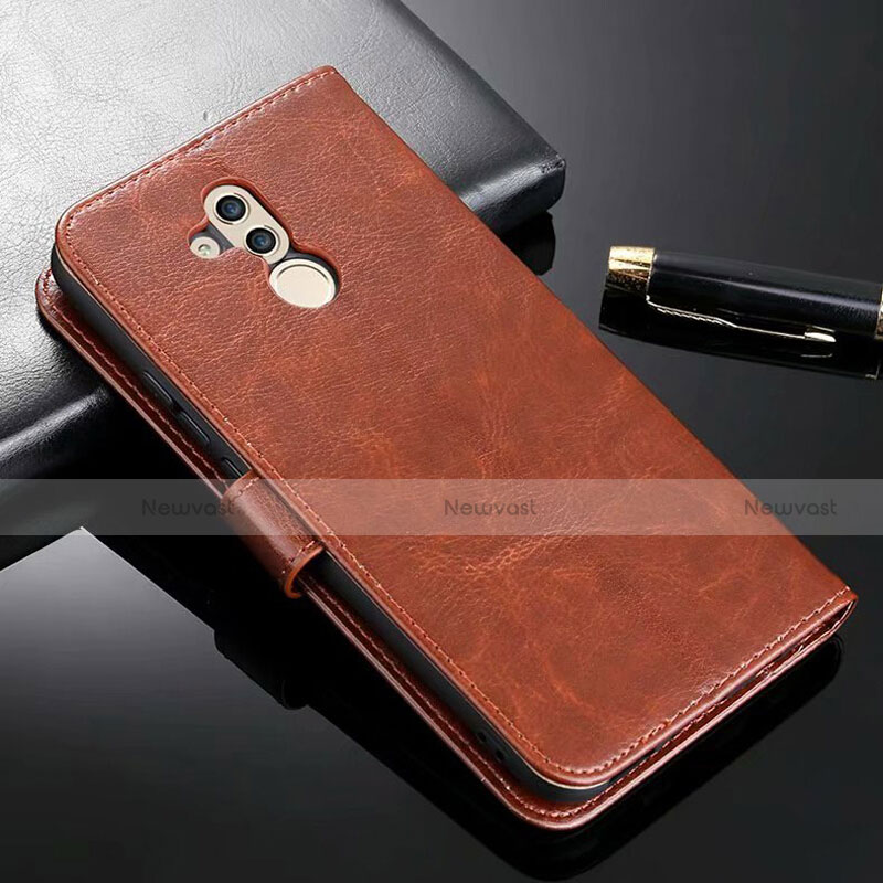 Leather Case Stands Flip Cover T01 Holder for Huawei Mate 20 Lite