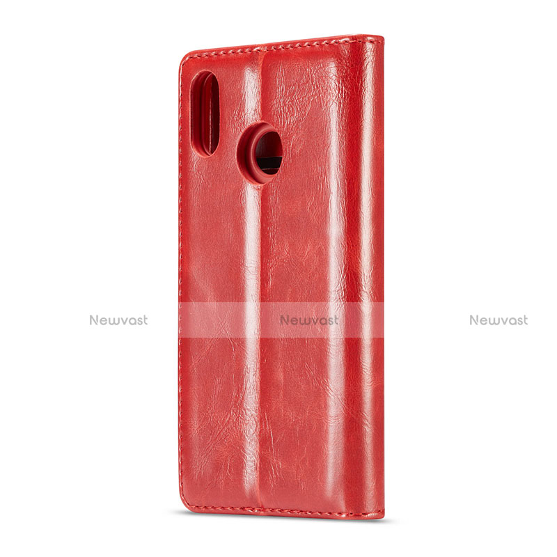 Leather Case Stands Flip Cover T01 Holder for Huawei P20 Lite