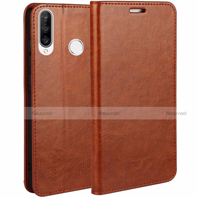 Leather Case Stands Flip Cover T01 Holder for Huawei P30 Lite