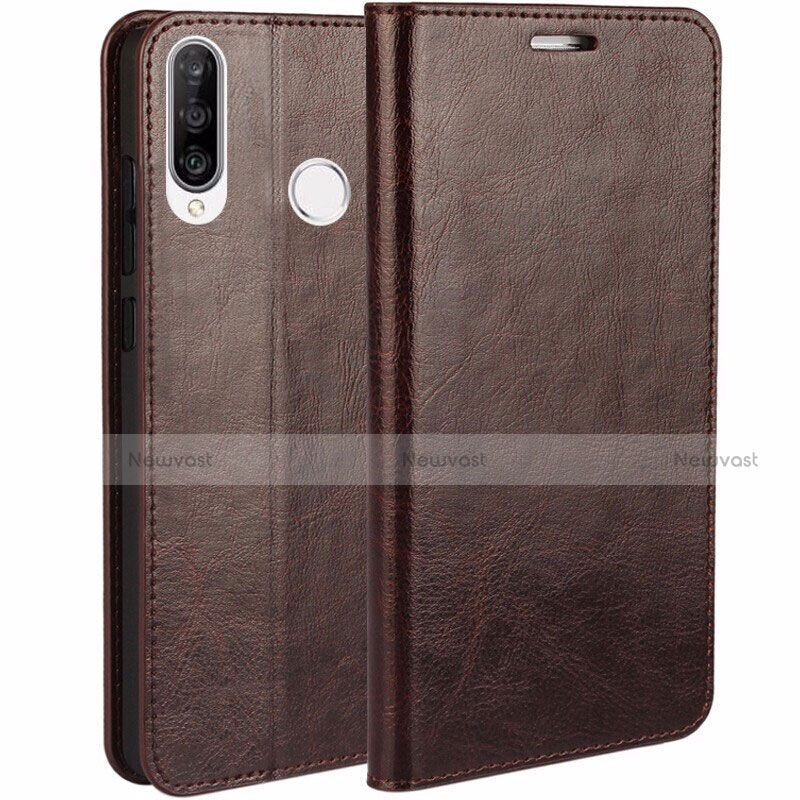 Leather Case Stands Flip Cover T01 Holder for Huawei P30 Lite