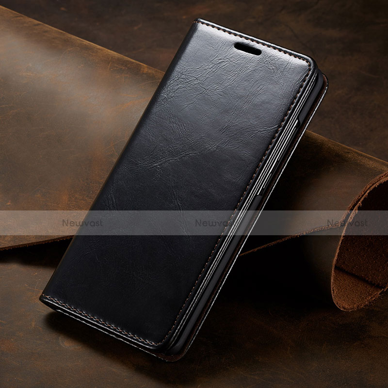 Leather Case Stands Flip Cover T01 Holder for Huawei P30 Pro Black