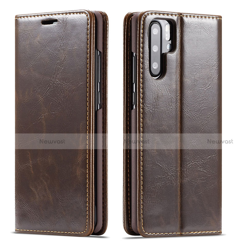 Leather Case Stands Flip Cover T01 Holder for Huawei P30 Pro New Edition