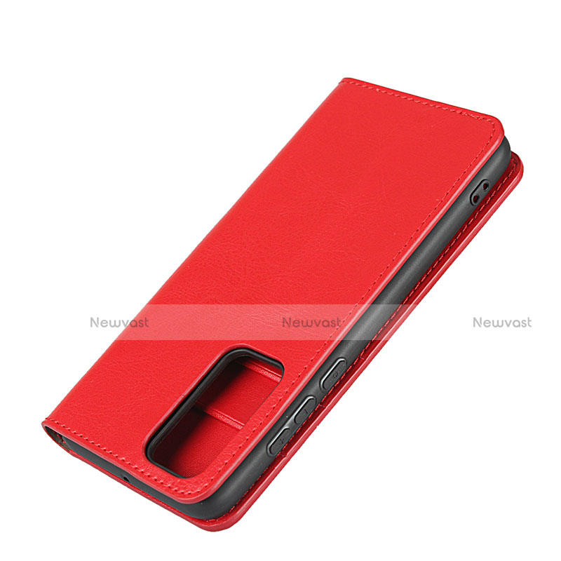 Leather Case Stands Flip Cover T01 Holder for Huawei P40