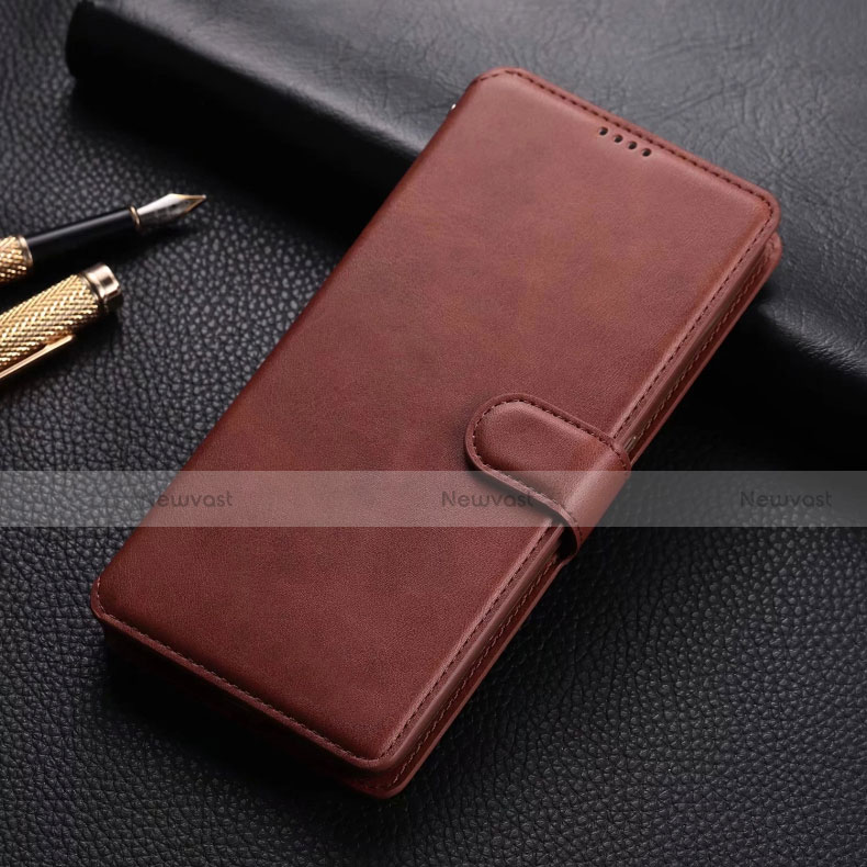 Leather Case Stands Flip Cover T01 Holder for Samsung Galaxy A90 4G