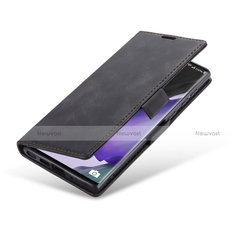 Leather Case Stands Flip Cover T01 Holder for Samsung Galaxy Note 20 5G