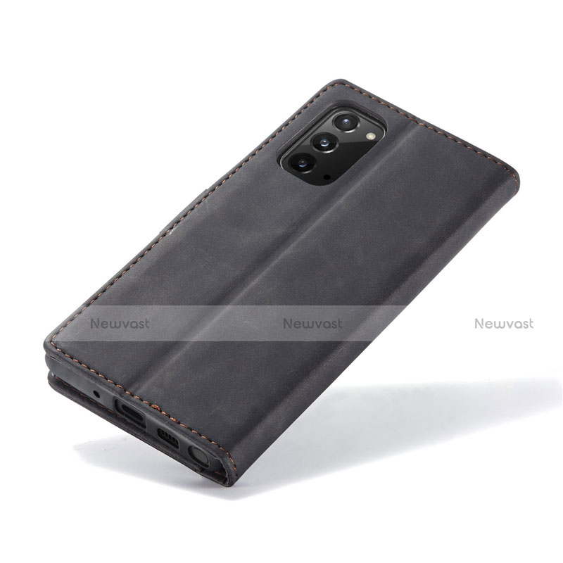 Leather Case Stands Flip Cover T01 Holder for Samsung Galaxy Note 20 5G