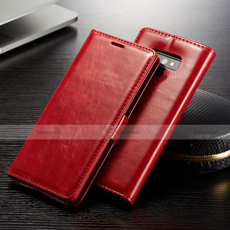 Leather Case Stands Flip Cover T01 Holder for Samsung Galaxy Note 9