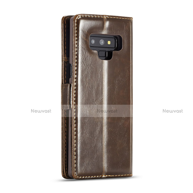 Leather Case Stands Flip Cover T01 Holder for Samsung Galaxy Note 9