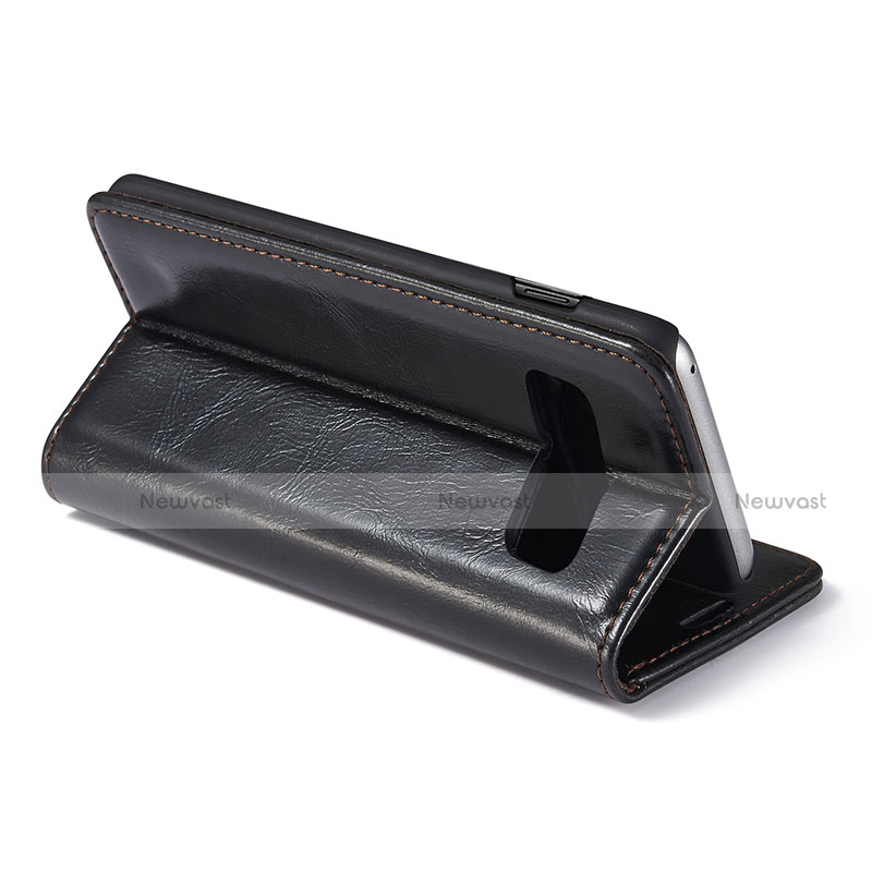 Leather Case Stands Flip Cover T01 Holder for Samsung Galaxy S10 5G