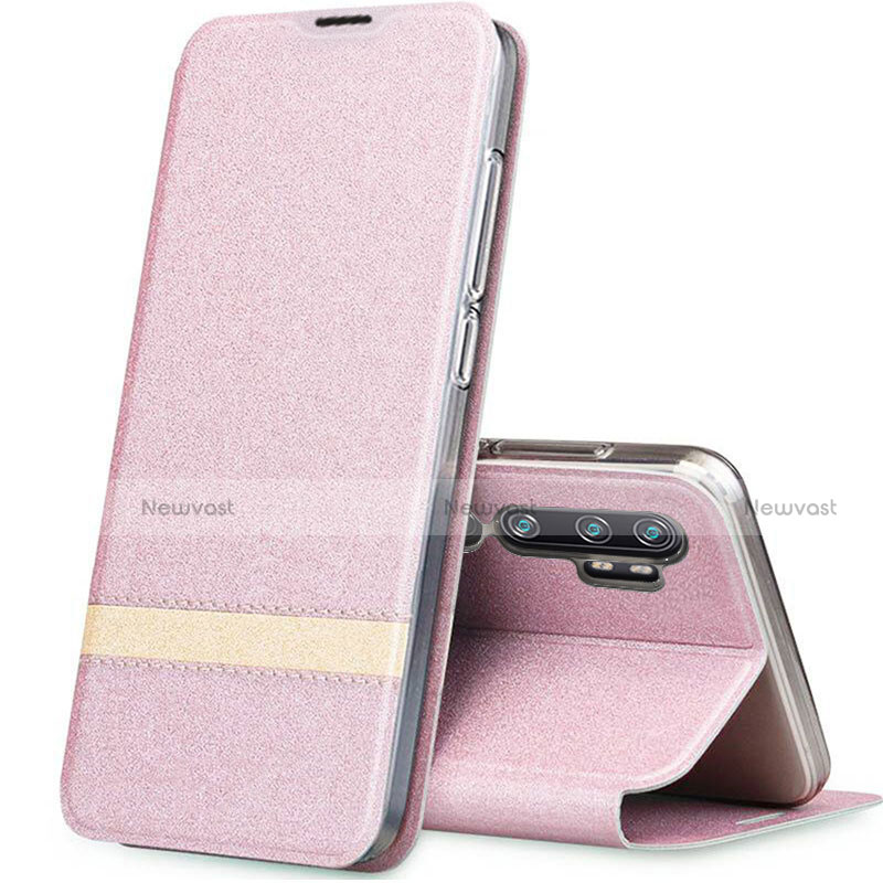 Leather Case Stands Flip Cover T01 Holder for Xiaomi Mi Note 10