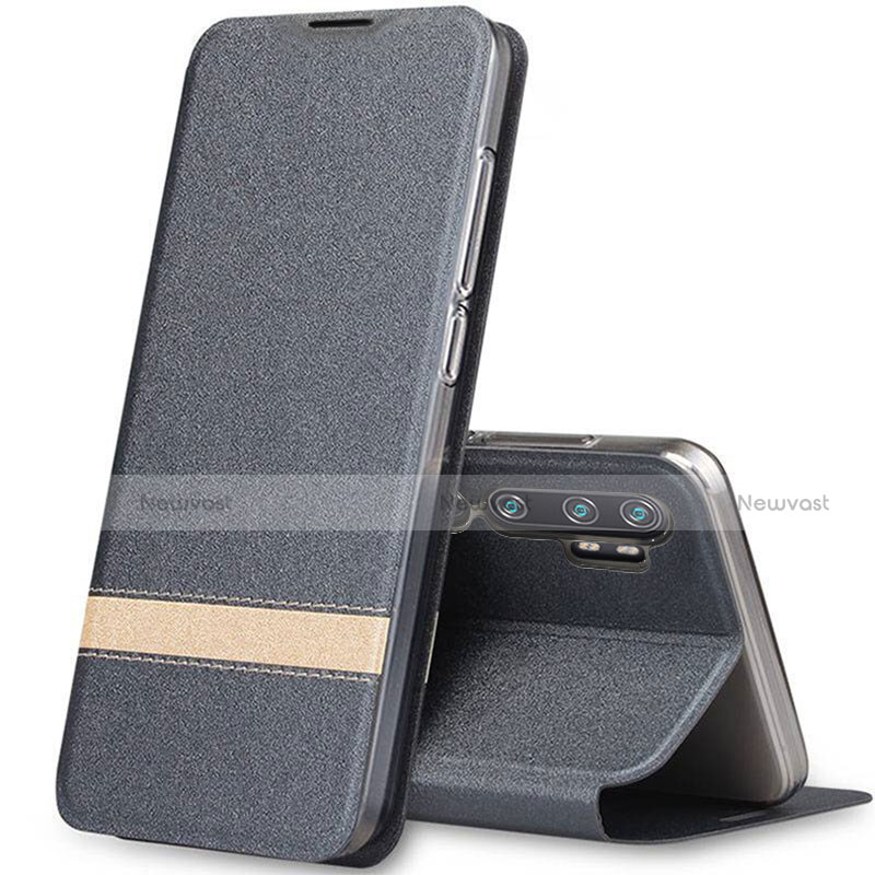 Leather Case Stands Flip Cover T01 Holder for Xiaomi Mi Note 10