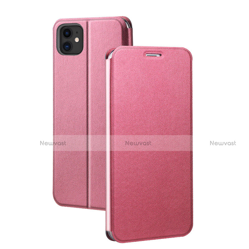 Leather Case Stands Flip Cover T02 Holder for Apple iPhone 11