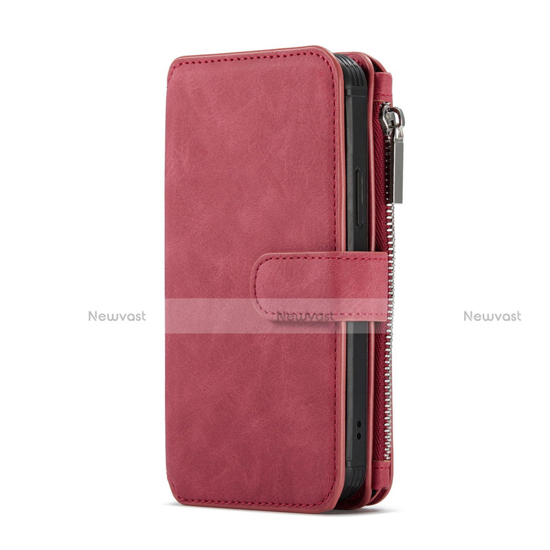 Leather Case Stands Flip Cover T02 Holder for Apple iPhone 12