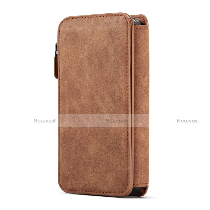 Leather Case Stands Flip Cover T02 Holder for Apple iPhone 12 Pro Max