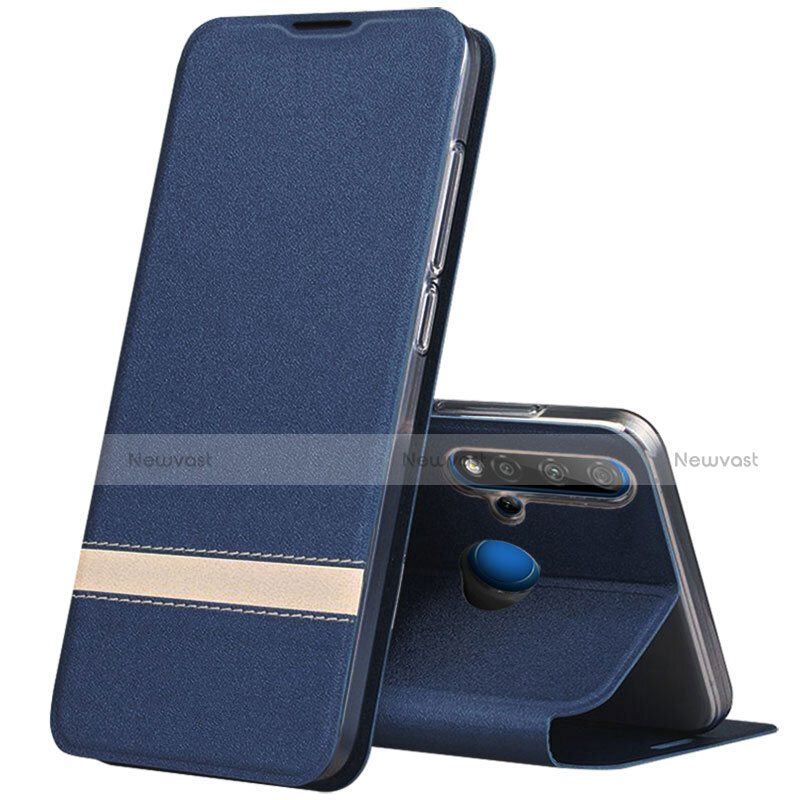 Leather Case Stands Flip Cover T02 Holder for Huawei Nova 5i